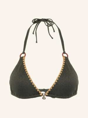 Banana Moon Górka Bikini Typu Trójkąt Santafe Yero gruen żółty