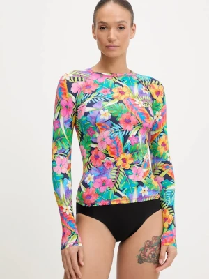 Banana Moon longsleeve kąpielowy Leilani kolor multicolor OOHLA.LEILANI