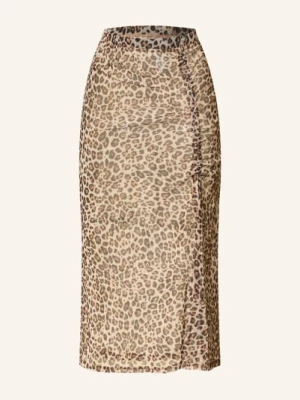 Banana Moon Spódnica Z Siateczki Poudy Savaritul beige