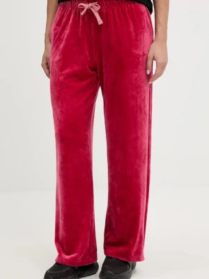 Banana Moon spodnie Seachic damskie kolor różowy BOREAL.SEACHIC