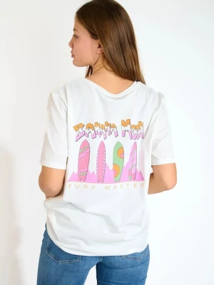 Banana Moon t-shirt bawełniany Urbana damski kolor beżowy CRISP.URBANA