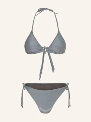 Banana Moon Trójkątne Bikini Cricomassa Z Brokatową Nicią silber