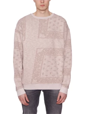 Bandana Print Crewneck Sweatshirt Giorgio Brato