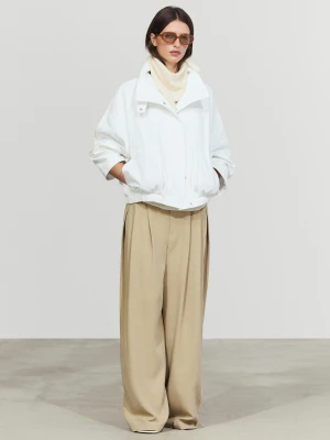 Bandana Ze 100% Kaszmiru - Waniliowy - Massimo Dutti - Female