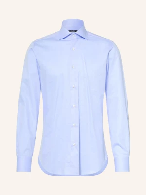 Barba Napoli Koszula O Kroju Slim Fit blau JASNONIEBIESKI