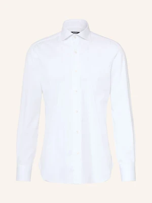 Barba Napoli Koszula O Kroju Slim Fit weiss BIAŁY