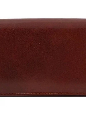 Barberini's klasyczne portfele damskie - Brązowy Merg