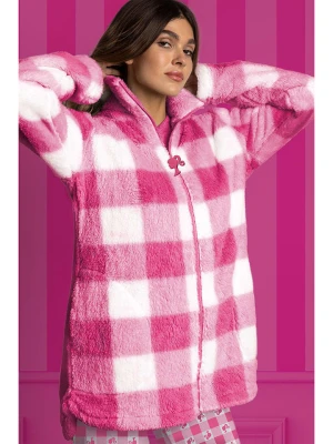 Barbie Bluza "Barbie" w kolorze różowo-białym rozmiar: S