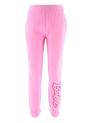 Barbie Spodnie dresowe "Barbie" w kolorze jasnoróżowym rozmiar: 128
