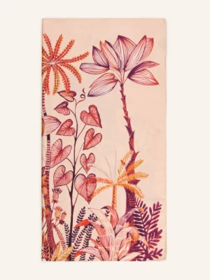 Barbieri Jedwabna Chusta rosa