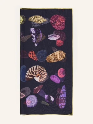 Barbieri Jedwabna Chusta schwarz