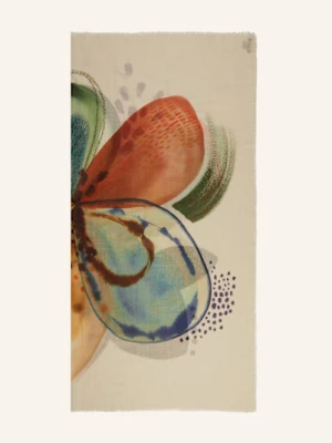 Barbieri Kaszmirowa Chusta beige