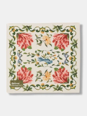 Barbour apaszka damska bawełniana x Farm Rio