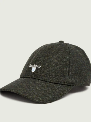 Barbour Bejsbolówka Barlow | z dodatkiem wełny zielony