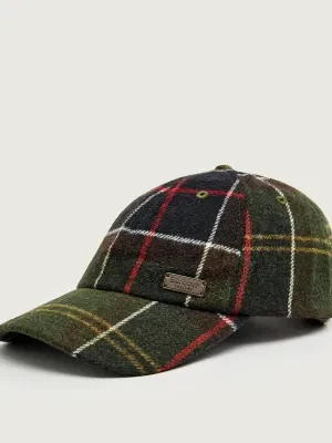 Barbour Bejsbolówka Galingale | z dodatkiem wełny