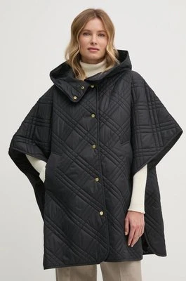 Barbour bezrękawnik Astor Quilted Cape damski kolor czarny przejściowy LQU1746