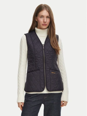 Barbour Bezrękawnik Fleece Betty LLI0003NY91 Granatowy Regular Fit