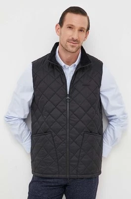 Barbour bezrękawnik Monty Quilted Gilet męski kolor czarny przejściowy MGI0221