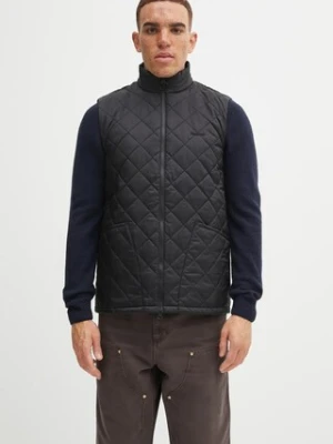 Barbour bezrękawnik Monty Quilted Gilet męski kolor czarny przejściowy MGI0221
