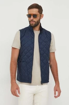 Barbour bezrękawnik Monty Quilted Gilet męski kolor granatowy przejściowy MGI0221