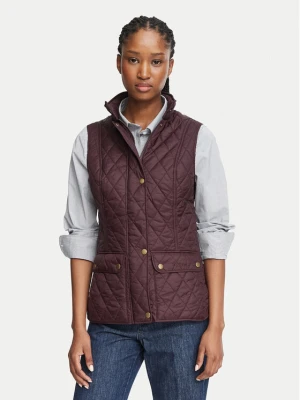 Barbour Bezrękawnik Otterburn LGI0003BR91 Fioletowy Regular Fit