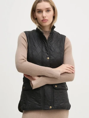 Barbour bezrękawnik Wray Quilted Gilet damski kolor czarny zimowy LGI0017