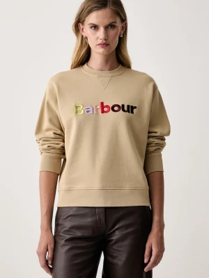Barbour bluza damska bawełniana Ashdown beżowy