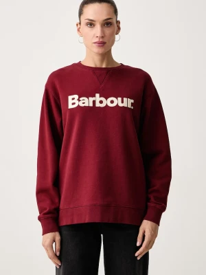 Barbour bluza damska bawełniana Hartland bordowy