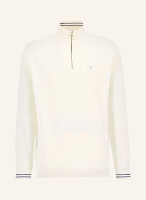 Barbour Bluza Dresowa Typu Troyer Rosford weiss