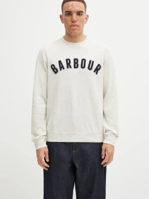 Barbour bluza męska kolor beżowy melanżowa MOL0101