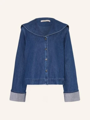 Barbour Bluzka Jeansowa Dartmoor blau