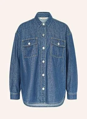 Barbour Bluzka Jeansowa Woodrow blau
