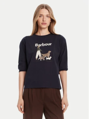 Barbour Bluzka Woodhouse LTS0686NY73 Granatowy Regular Fit