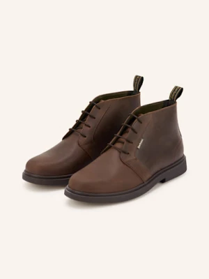 Barbour Botki Sznurowane braun