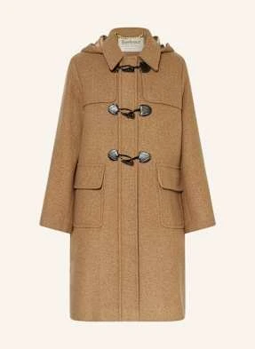 Barbour Budrysówka Melody Z Odpinanym Kapturem braun