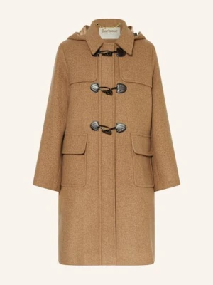 Barbour Budrysówka Melody Z Odpinanym Kapturem braun