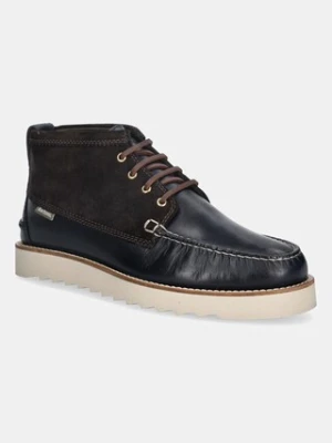 Barbour buty skórzane Hadston Chukka Boot męskie kolor brązowy MFO0822NY94