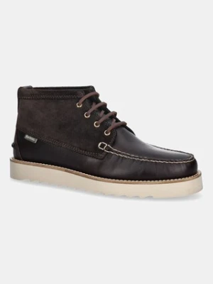 Barbour buty skórzane Hadston męskie kolor brązowy MFO0822BR35