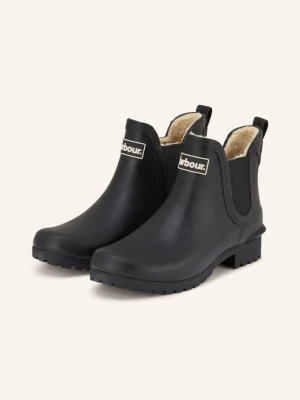 Barbour Buty Typu Kirkton Welly schwarz CZARNY
