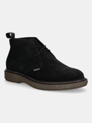 Barbour buty zamszowe Blaine męskie kolor czarny MFO0820BK12