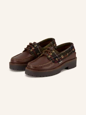 Barbour Buty Żeglarskie Darras braun brązowy