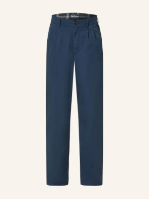 Barbour Chinosy Cole Extra Slim Fit blau