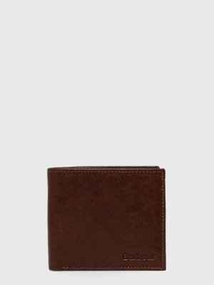 Barbour Colwell Leather Billfold brązowy