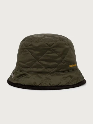 Barbour czapka dwustronna męska zielony
