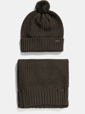 Barbour czapka i szalik