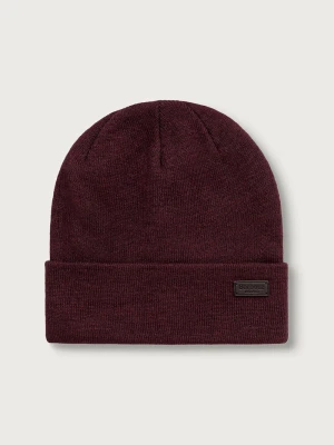 Barbour czapka męska bordowy