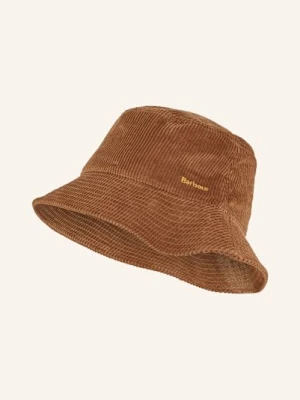 Barbour Czapka Rybacka Ebberston Ze Sztruksu braun