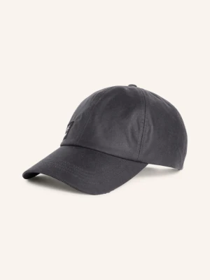 Barbour Czapka Z Daszkiem blau CZARNY