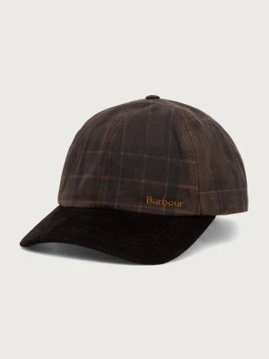 Barbour czapka z daszkiem damska bawełniana
