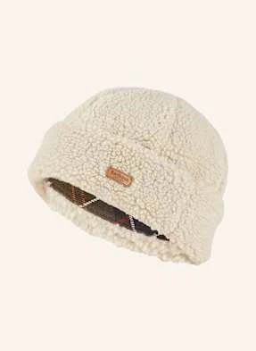 Barbour Czapka Z Pluszowego Materiału Cathy beige